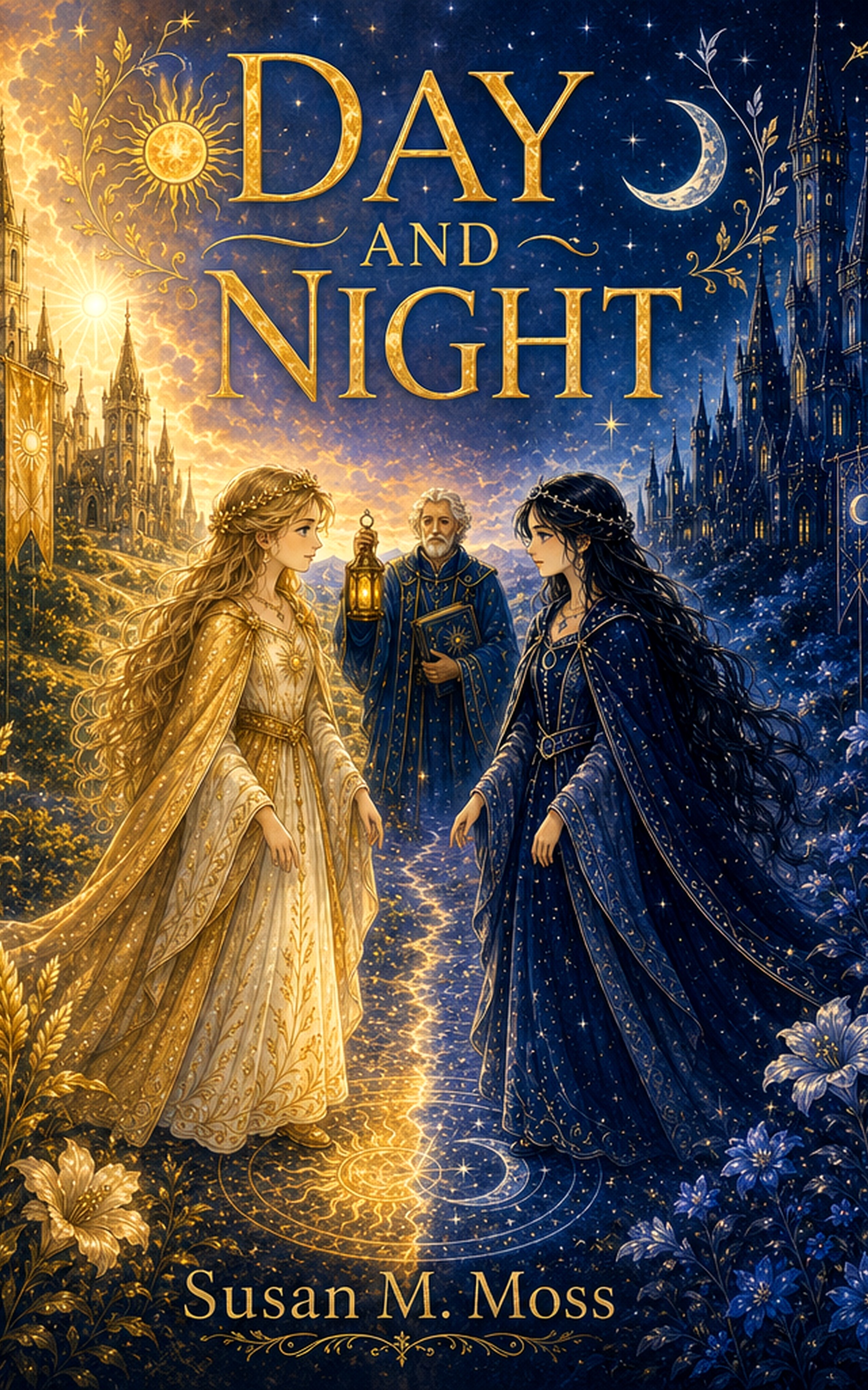 Day and Night by Susan M. Moss book cover